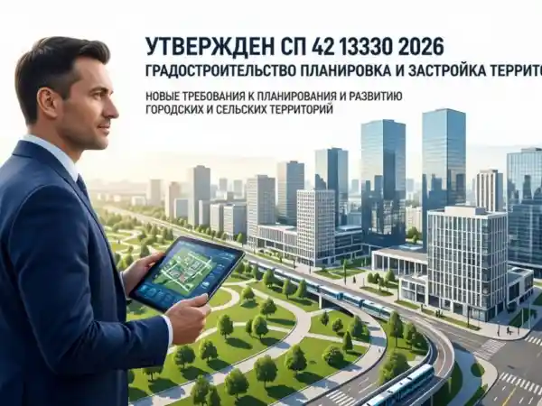 Утвержден актуализированный свод правил «Градостроительство»