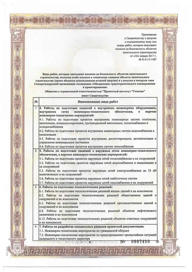 Свидетельство СРО от 16 01 2017 3