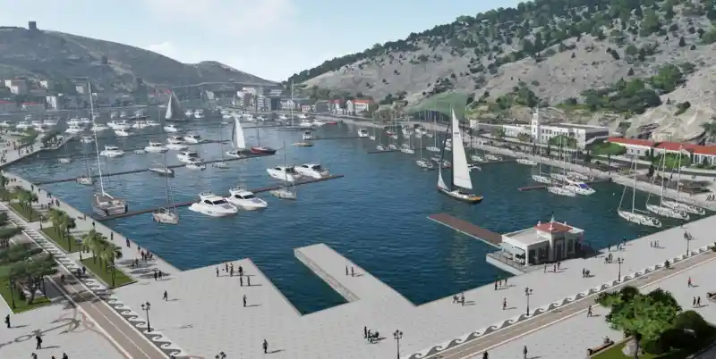 Создание яхтенной марины, г. Севастополь