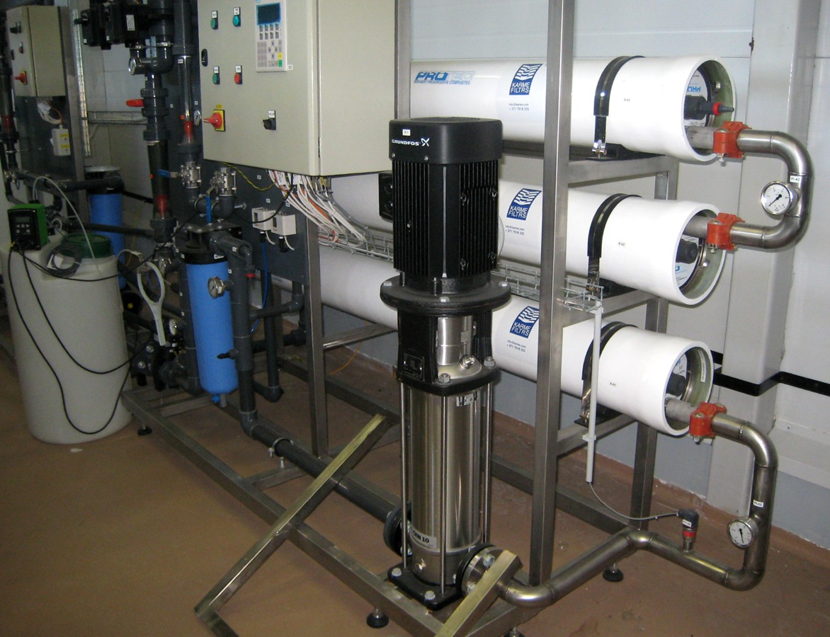 Разработка и внедрение комплекса оборудования для подготовки воды